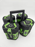 4-Battery Carrier for EGO Power+ | Portable EGO 56V Battery Handle | Easy Carry Organizer