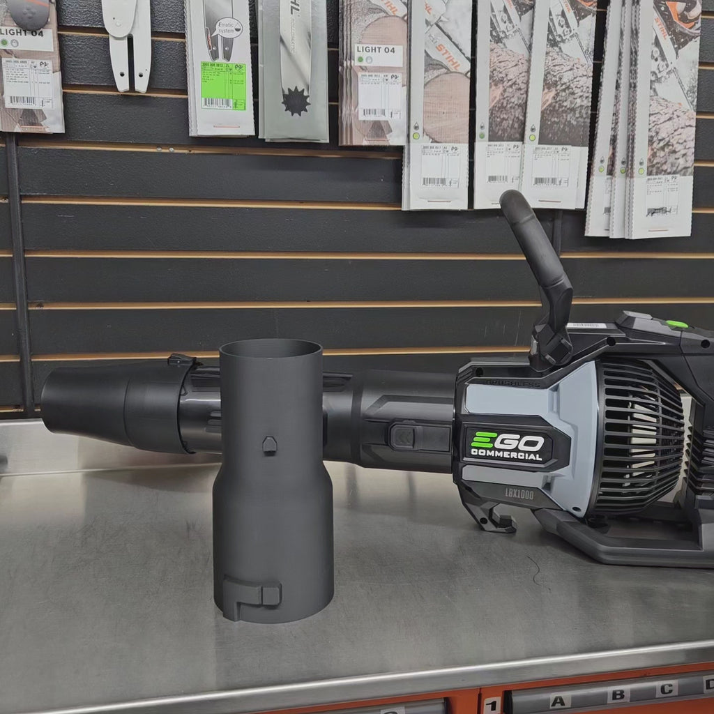 Short Nozzle & Gutter Cleaning Adapter for EGO LBX1000 Leaf Blower – Compact Attachment